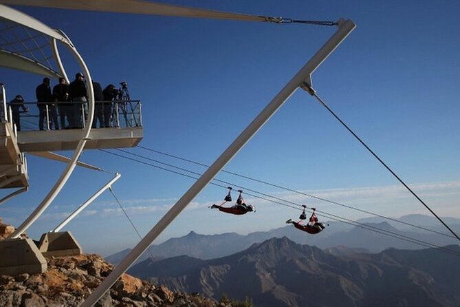 Jebel Jais Zipline from Dubai