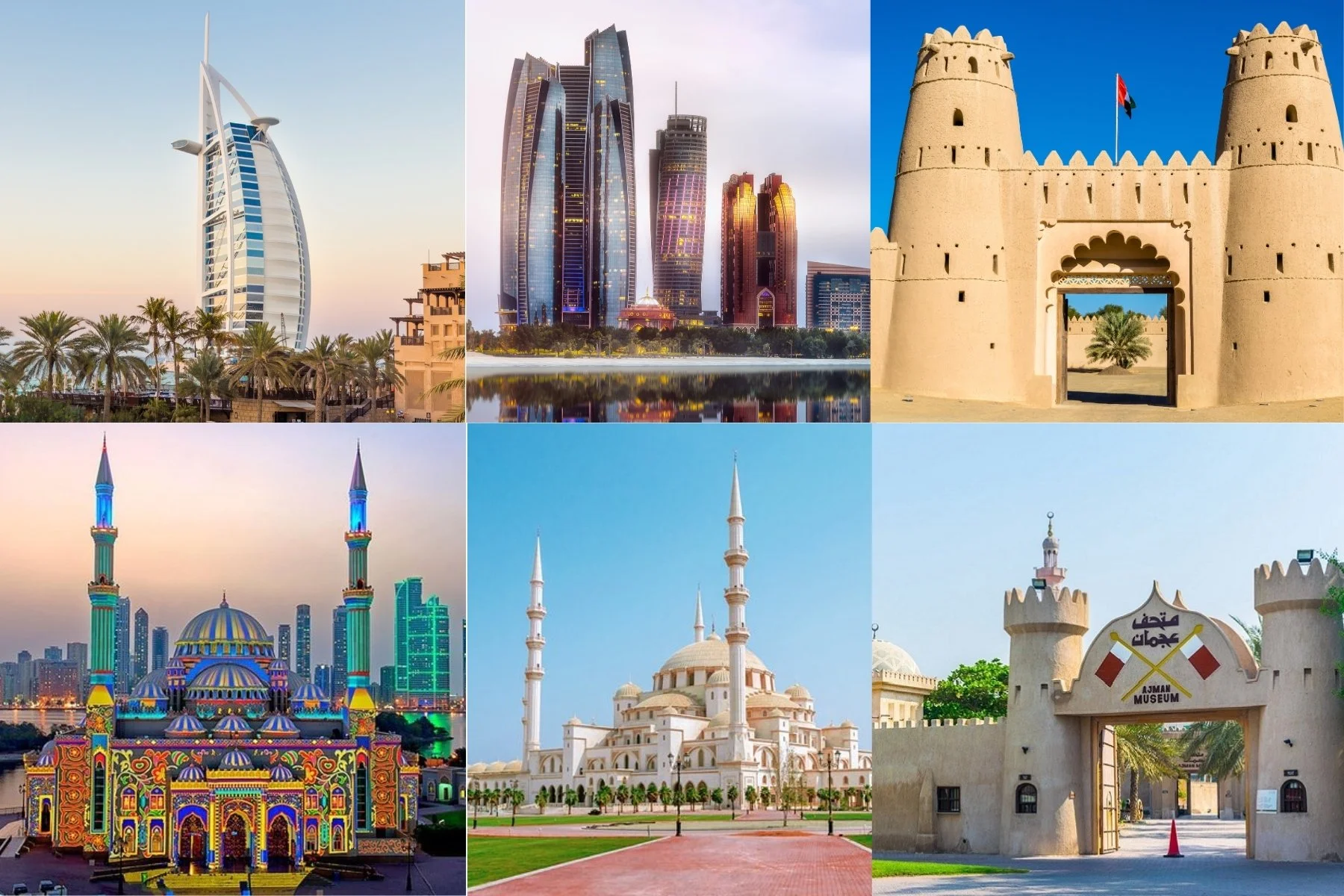 6 Emirates In A Day Tour