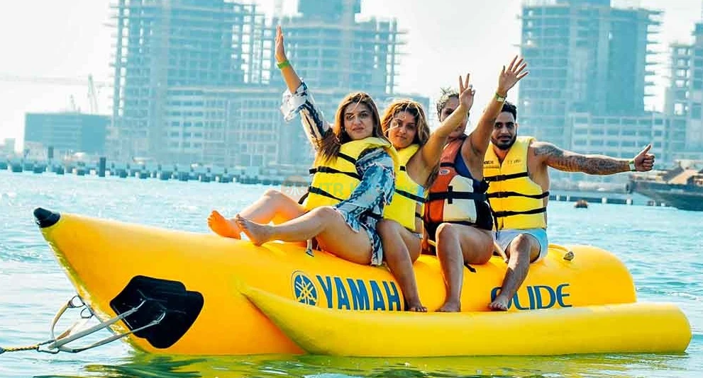 Banana Boat Ride In Dubai