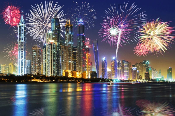New Year Party In Dubai Marina