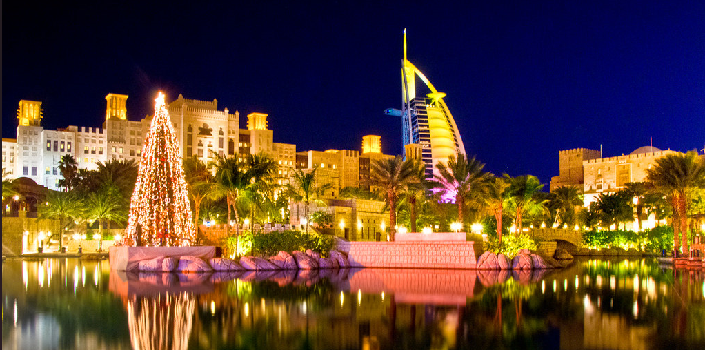 Christmas Eve in Dubai
